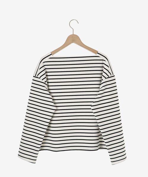 le.coeur blanc(ルクールブラン)の「ボタン付きボーダープルオーバー(Tシャツ/カットソー・レディース・ホワイト系その他/ベージュ系その他2・38)」の22枚目の写真
