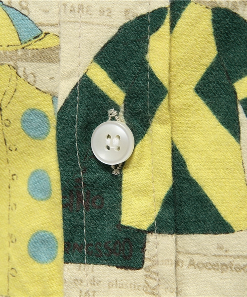 BEAMS BOY(ビームスボーイ)の「BEAMS BOY / ジョッキー プリント バルーンスリーブ(シャツ/ブラウス・レディース・グリーン・ONE SIZE)」の8枚目の写真