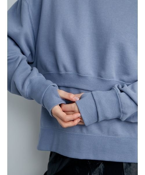 styling/（スタイリング）の「ショートカットプルオーバー（パーカー・レディース・ピンク/ホワイト/ブルー/ブラック・FREE）」の17枚目の写真