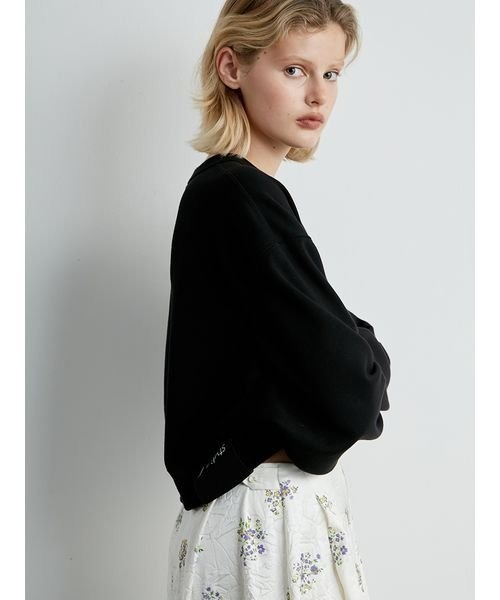 styling/（スタイリング）の「ショートカットプルオーバー（パーカー・レディース・ピンク/ホワイト/ブルー/ブラック・FREE）」の11枚目の写真