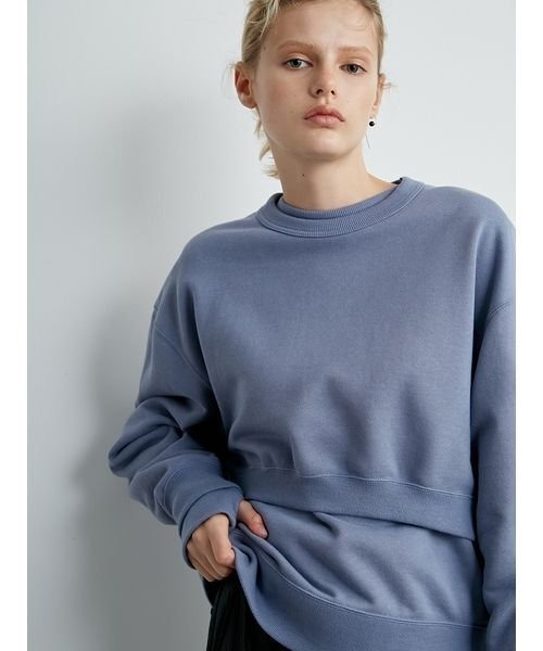 styling/（スタイリング）の「ショートカットプルオーバー（パーカー・レディース・ピンク/ホワイト/ブルー/ブラック・FREE）」の20枚目の写真