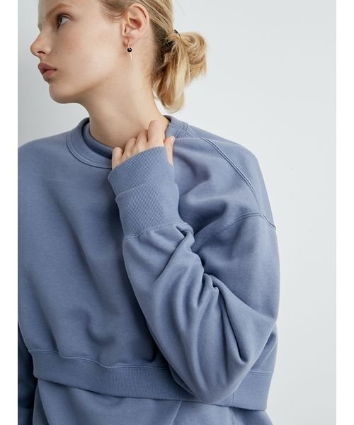 styling/（スタイリング）の「ショートカットプルオーバー（パーカー・レディース・ピンク/ホワイト/ブルー/ブラック・FREE）」の21枚目の写真