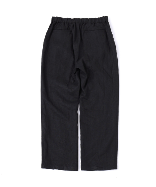 417 EDIFICE（フォーワンセブンエディフィス）の「NORMANDY LINEN / ノルマンディリネン PANTS（スラックス・メンズ・ブラック/ベージュ/イエロー/その他2・SMALL/MEDIUM/LARGE）」の16枚目の写真