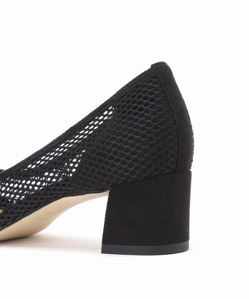 LE TALON(ルタロン)の「《追加》4.5cmポインテッドネットパンプス(パンプス・レディース・アイボリー/ネイビー/ゴールド/ブラック×ブラック・21.5/22cm/22.5cm/23cm/23.5cm/24cm/24.5cm/25cm/25.5cm/21)」の16枚目の写真