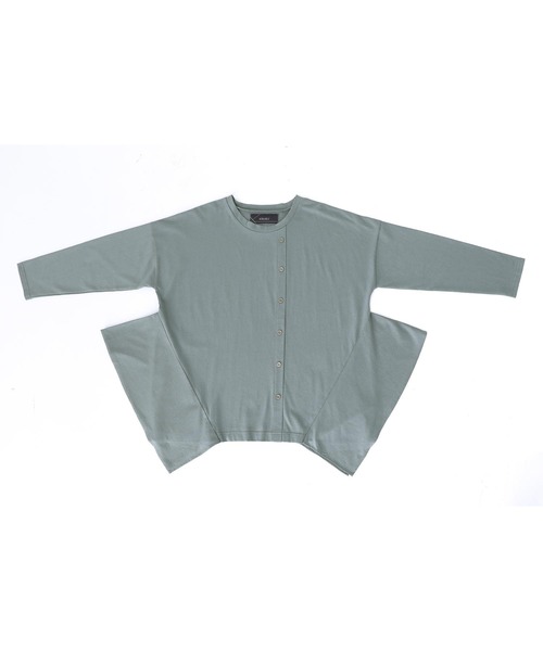 kOhAKU（コハク）の「『ドレープデザインカットソー』（Tシャツ/カットソー・レディース・グリーン/ブラック・FREE）」の22枚目の写真