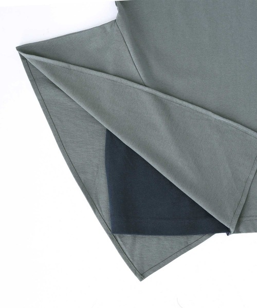 kOhAKU（コハク）の「『ドレープデザインカットソー』（Tシャツ/カットソー・レディース・グリーン/ブラック・FREE）」の17枚目の写真