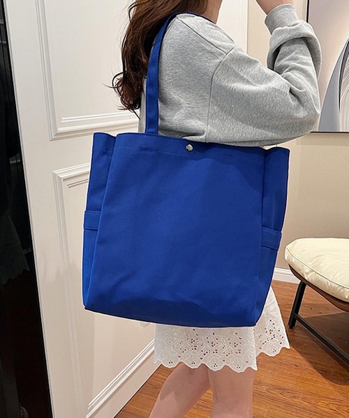 80s ブルックストーン　キャンバス トートバッグ ナス紺 セール】urbanfemine./A4キャンバストートバッグ U7183（トート