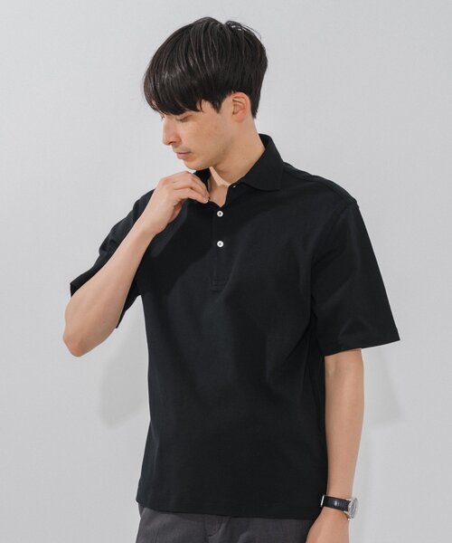 撥水＆汗染み防止機能” プロテック ポンチ ポロシャツ 'WEB限定