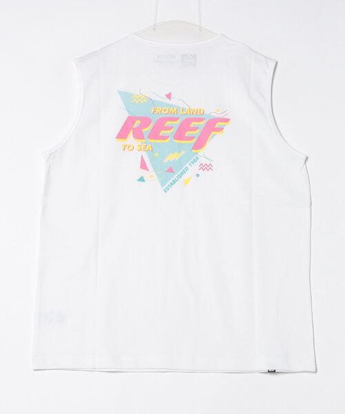 REEF（リーフ）の「【REEF】FROM LAND TO SEA TANK（タンクトップ・メンズ・ブラック/ホワイト・X-LARGE/LARGE/MEDIUM）」の8枚目の写真