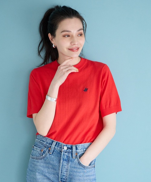 BEVERLY HILLS POLO CLUB(ビバリーヒルズポロクラブ)の「【BEVERLY HILLS POLO CLUB(ビバリーヒルズポロクラブ)】ニット(ニット/セーター・レディース・ブラック/ネイビー/レッド・FREE)」の21枚目の写真