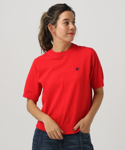 BEVERLY HILLS POLO CLUB(ビバリーヒルズポロクラブ)の「【BEVERLY HILLS POLO CLUB(ビバリーヒルズポロクラブ)】ニット(ニット/セーター・レディース・ブラック/ネイビー/レッド・FREE)」の18枚目の写真