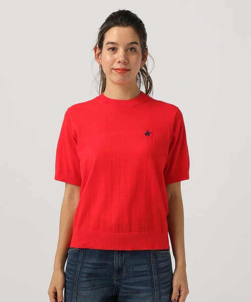 BEVERLY HILLS POLO CLUB(ビバリーヒルズポロクラブ)の「【BEVERLY HILLS POLO CLUB(ビバリーヒルズポロクラブ)】ニット(ニット/セーター・レディース・ブラック/ネイビー/レッド・FREE)」の8枚目の写真
