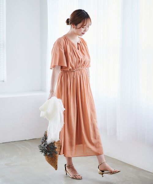 le.coeur blanc（ルクールブラン）の「ペーパーリボンショルダー（ショルダーバッグ・レディース・グレー/ブラック・FREE）」の3枚目の写真