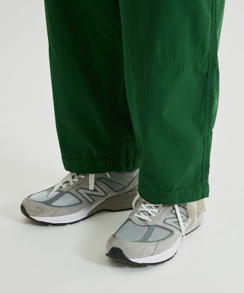 nanamica(ナナミカ)の「【nanamica / ナナミカ】Easy Pants/イージーパンツ(ワイドカーゴパンツ)(カーゴパンツ・メンズ・キナリ/グリーン/サックスブルー/ネイビー・32inch/34inch/30inch)」の14枚目の写真