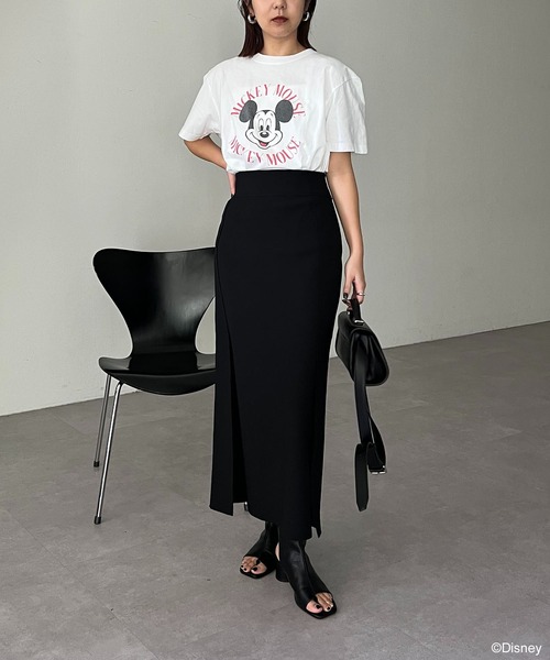GOOD ROCK SPEED（グッドロックスピード）の「〈GOOD ROCK SPEED〉MICKEY Tシャツ（Tシャツ/カットソー・レディース・グレー/ホワイト/ネイビー・FREE）」の8枚目の写真