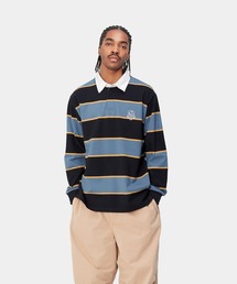Carhartt WIP L/S Wilt Rugby Shirt(カーハートワークインプログレス ロングスリーブ ウィルト ラグビーシャツ)