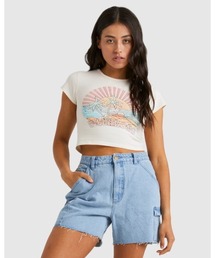 BILLABONG レディース WESTERLY SHORT ウォークパンツ/ショートパンツ 【2024年春夏モデル】/ビラボンデニムボトムス