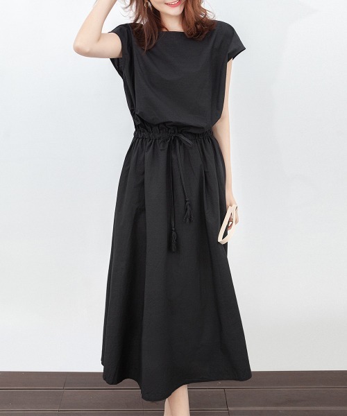 ネストローブ♡リネンフレンチスリーブワンピース New Arrival >>セレクトアイテム | ONLINE SHOP | nest Robe