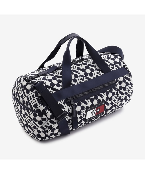 TOMMY HILFIGER（トミーヒルフィガー）の「TH X RQ ジャカードダッフルバッグ（ドラムバッグ・メンズ・マルチ・FREE）」の4枚目の写真