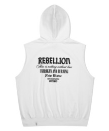 『mahagrid/マハグリッド』 REBELLION HOOD VEST/リベリオンフーディーベスト