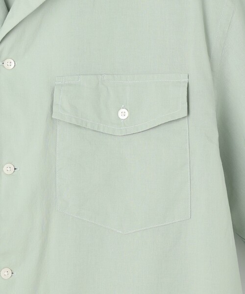 J.PRESS YORK STREET(ジェイプレスヨークストリート)の「【UNISEX】オープンカラーシャツ(シャツ/ブラウス・メンズ・ライラック系/グレー系/ライトグリーン系/ネイビー系・SMALL/MEDIUM/LARGE)」の8枚目の写真