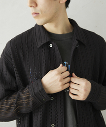 JOURNAL STANDARD relume | ストライプレース ループシャツ(シャツ/ブラウス)