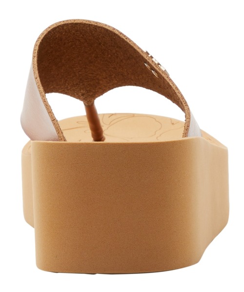 ROXY（ロキシー）の「SUNSET DREAMS/ロキシー厚底サンダル（サンダル・レディース・ベージュ・25cm/24cm/23cm）」の3枚目の写真