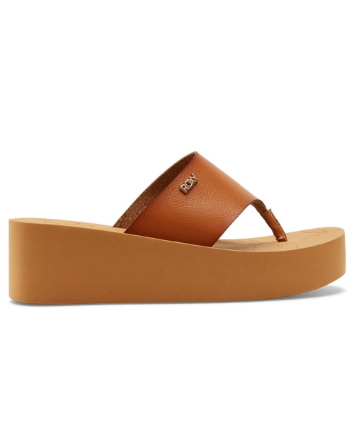 ROXY（ロキシー）の「SUNSET DREAMS/ロキシー厚底サンダル（サンダル・レディース・ベージュ・25cm/24cm/23cm）」の4枚目の写真