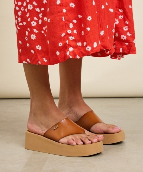 ROXY（ロキシー）の「SUNSET DREAMS/ロキシー厚底サンダル（サンダル・レディース・ベージュ・25cm/24cm/23cm）」の15枚目の写真