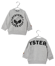 HYSTERIC MINI | BABY  Rolling variation star mini サーモライト トレーナー(スウェット)