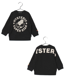 HYSTERIC MINI | BABY  Rolling variation star mini サーモライト トレーナー(スウェット)