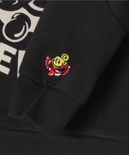 HYSTERIC MINI（ヒステリックミニ）の「BABY  Rolling variation star mini サーモライト トレーナー（スウェット・キッズ・ブラック/グレー・90/80）」の7枚目の写真