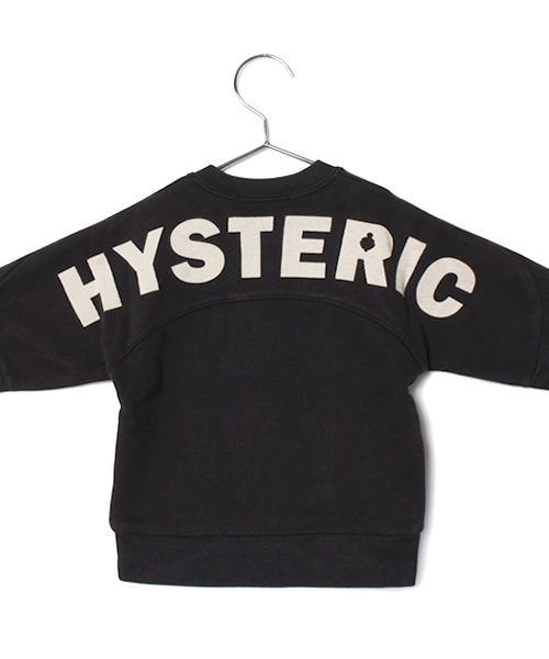 HYSTERIC MINI（ヒステリックミニ）の「BABY  Rolling variation star mini サーモライト トレーナー（スウェット・キッズ・ブラック/グレー・90/80）」の6枚目の写真