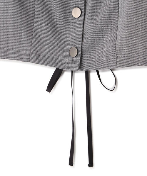 【セール】◇リネンライククロップドブラウス（シャツ/ブラウス）｜JILL by JILL STUART（ジルバイジルスチュアート）