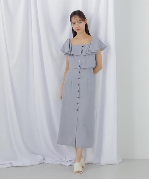 【セール】◇リネンライククロップドブラウス（シャツ/ブラウス）｜JILL by JILL STUART（ジルバイジルスチュアート）