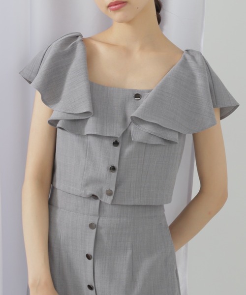 JILLSTUART - 【新品タグ付】ジルスチュアート　ブラウス JILL by STUART ブラウス シャツ 星柄チュールブラウス