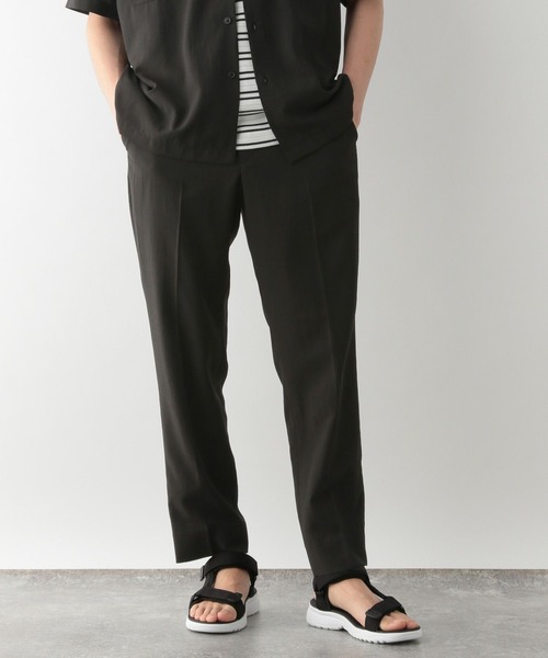 GLOBAL WORK(グローバルワーク)の「爽快DRYタッチスラックス/992222(スラックス・メンズ・スミクロ/ネイビー/ブラック・SMALL/MEDIUM/LARGE/X-LARGE)」の10枚目の写真