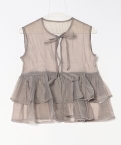 トップス Bloom Two-Way Top herlipto powder bjlue Bloom Two-Way Top