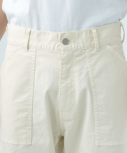 BAYFLOW（ベイフロー）の「[穿き心地抜群]デイリーペインターパンツ（デニムパンツ・メンズ・オフホワイト/ブラック/ライトブルー/ブラック系・SMALL/MEDIUM/LARGE）」の8枚目の写真