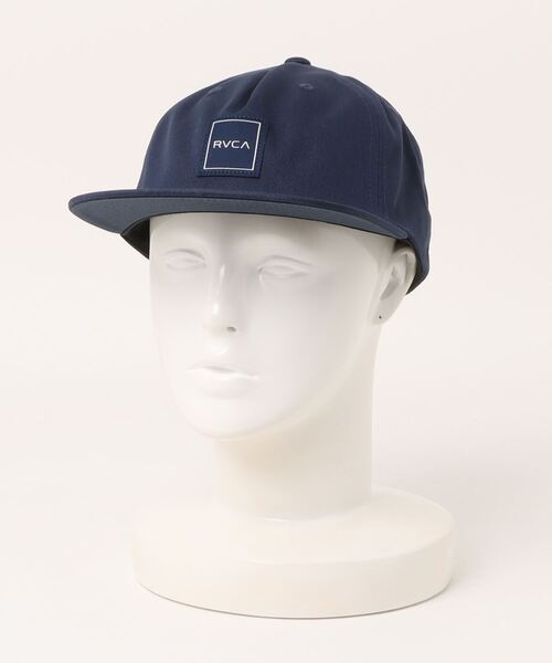 RVCA(ルーカ)の「RVCA メンズ WARREN SNAPBACK キャップ 【2024年夏モデル】/ルーカ帽子(キャップ・メンズ・オリーブ/ネイビー・FREE)」の2枚目の写真