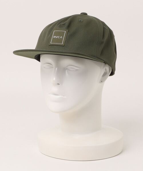 RVCA(ルーカ)の「RVCA メンズ WARREN SNAPBACK キャップ 【2024年夏モデル】/ルーカ帽子(キャップ・メンズ・オリーブ/ネイビー・FREE)」の1枚目の写真