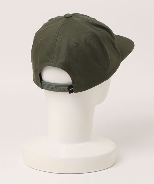 RVCA(ルーカ)の「RVCA メンズ WARREN SNAPBACK キャップ 【2024年夏モデル】/ルーカ帽子(キャップ・メンズ・オリーブ/ネイビー・FREE)」の3枚目の写真