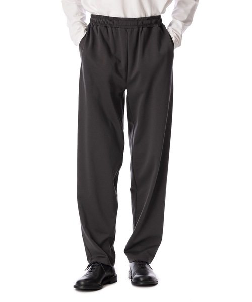 ATTACHMENT(アタッチメント)の「コットンダブルフェイス ラウンジトラウザーズ / COTTON DOUBLE FACE LOUNGE TROUSERS(スウェットパンツ・メンズ・ダークグレー/ブラック/ボルドー・3/2/1)」の7枚目の写真