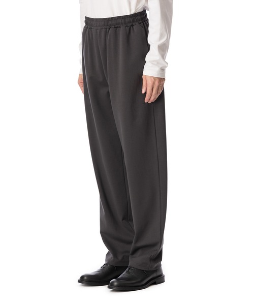 ATTACHMENT(アタッチメント)の「コットンダブルフェイス ラウンジトラウザーズ / COTTON DOUBLE FACE LOUNGE TROUSERS(スウェットパンツ・メンズ・ダークグレー/ブラック/ボルドー・3/2/1)」の8枚目の写真