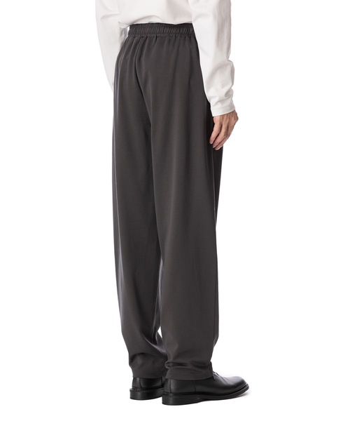 ATTACHMENT(アタッチメント)の「コットンダブルフェイス ラウンジトラウザーズ / COTTON DOUBLE FACE LOUNGE TROUSERS(スウェットパンツ・メンズ・ダークグレー/ブラック/ボルドー・3/2/1)」の9枚目の写真