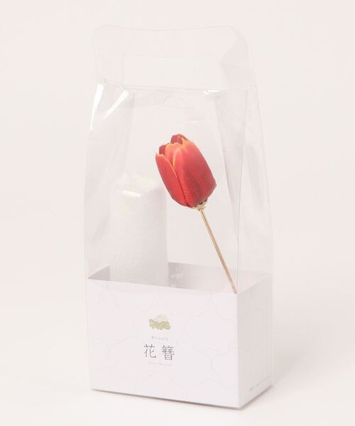 カヤ(カヤ)の「【カヤ】チューリップかんざし 飾り台付き(その他ヘアアクセサリー・レディース・レッド/ピンク/ホワイト・FREE)」の7枚目の写真