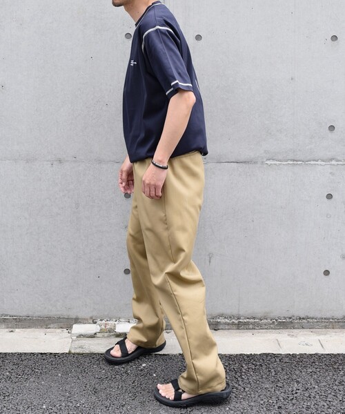 SHIPS any(シップス エニィ)の「【WEB限定】SHIPS any: 〈接触冷感〉COTTON USA Cool touch ワンポイント ロゴ ステッチ デザイン Tシャツ◇(Tシャツ/カットソー・メンズ・ブルー/ダークグレー/ネイビー/ホワイト・MEDIUM/LARGE/X-LARGE)」の18枚目の写真