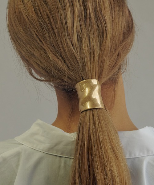 ウェーブ ワイド ヘアカフ（ヘアゴム）｜GOLDY（ゴールディ）の