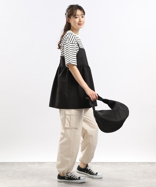 GLOBAL WORK Smile Seed Store（グローバルワーク スマイルシードストア）の「ジャガードオーバーキャミソール/114613（シャツ/ブラウス・レディース・グレー系その他/グレー系その他2・LARGE/MEDIUM）」の10枚目の写真