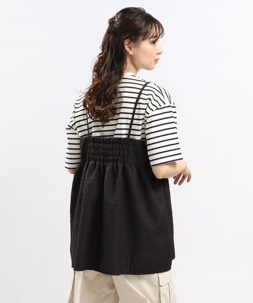 GLOBAL WORK Smile Seed Store（グローバルワーク スマイルシードストア）の「ジャガードオーバーキャミソール/114613（シャツ/ブラウス・レディース・グレー系その他/グレー系その他2・LARGE/MEDIUM）」の13枚目の写真